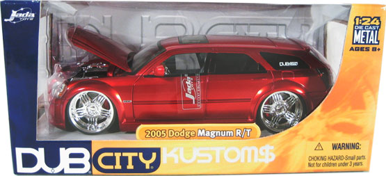 2005 Dodge Magnum R/T - Metallic Red (DUB City) 1/24