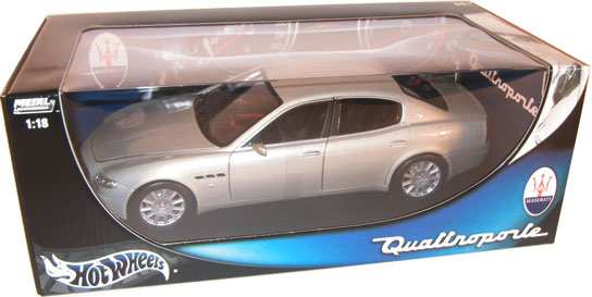 Maserati Quattroporte - Silver (Hot Wheels) 1/18