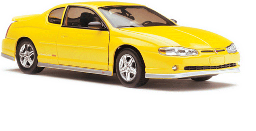 2003 Chevy Monte Carlo SS - Competition Yellow (Sun Star) 1/18
