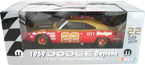 1969 Dodge Daytona Charger #22 Bobby Allison (MIC) 1/18