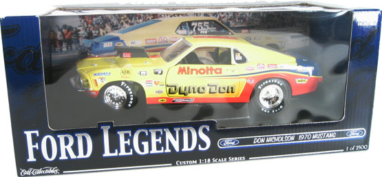 1970 Ford Mustang Drag Car - Dyno Don Nicholson (MIC) 1/18