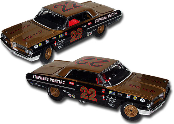 1962 Pontiac Catalina Pro Stock - Fireball Roberts Daytona Winner - 1 of 2,500 (MIC) 1/18