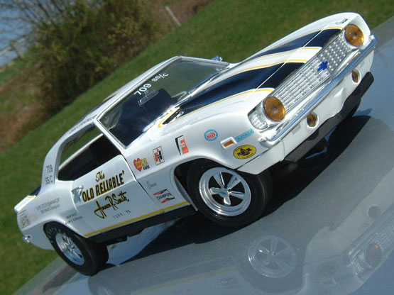 1969 Chevy Camaro Z/28 Pro Stock - Dave Strickler's 'Old Reliable' (MIC) 1/18