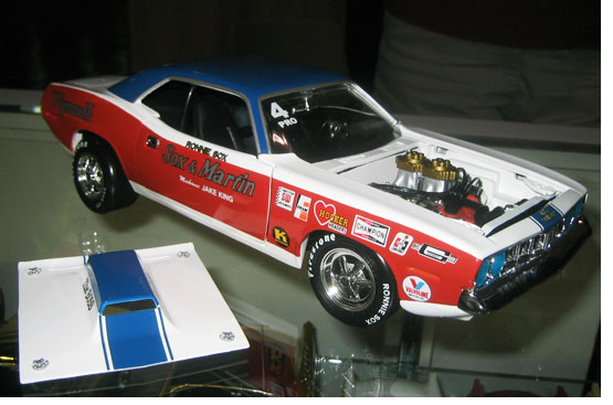 1971 Plymouth Barracuda Pro Stock - Driven by Ronnie Sox (MIC) 1/18