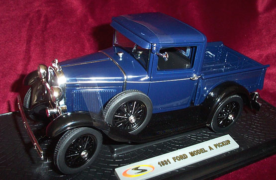 1931 Ford Model A Pickup - Blue (Signature) 1/18