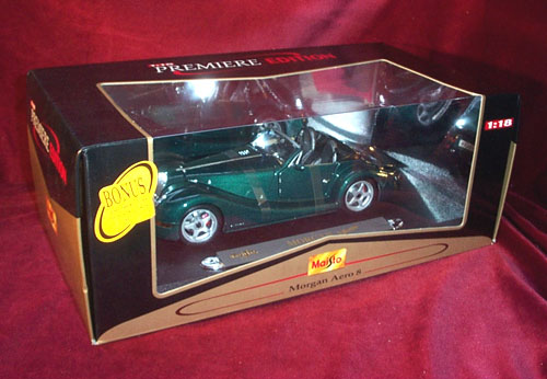 2002 Morgan Aero 8 - Green (Maisto) 1/18