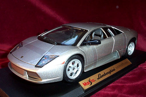2002 Lamborghini Murcielago - Silver (Maisto) 1/18