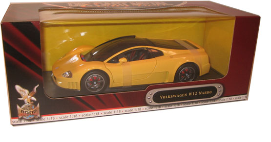 2003 Volkswagen W12 Nardo - Yellow (YatMing) 1/18
