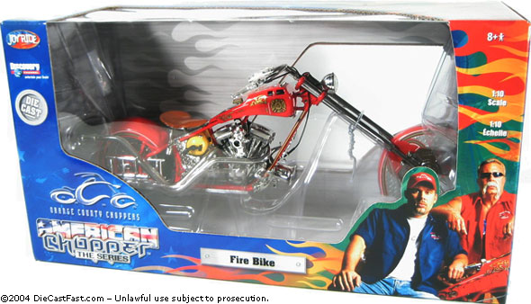 American Chopper/OCC - Fire Bike (Ertl) 1/10