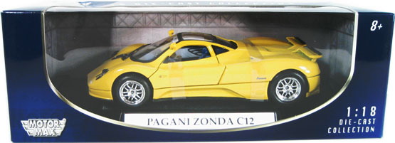 Pagani Zonda C12 7.3 (Motor Max) 1/18
