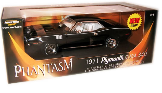 1971 Plymouth Barracuda 340 from "Phantasm" (Ertl) 1/18