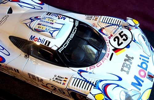 1998 Porsche 911 GT1 IBM - #25 Alzen (Maisto) 1/18