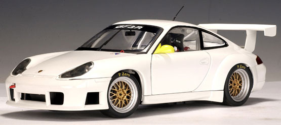 2003 Porsche 911 (996) GT3R - White (AUTOart) 1/18