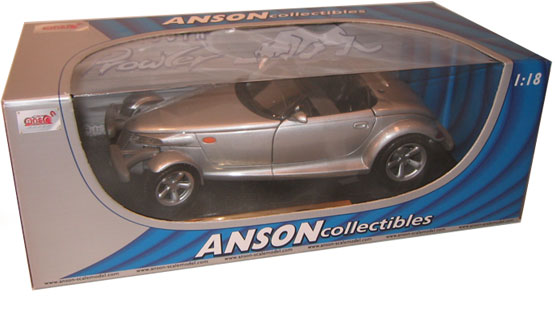 1997 Plymouth Prowler Hot Rod - Silver (Anson) 1/18