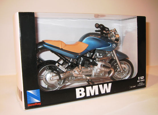 BMW R1150R - Blue (NewRay) 1/12