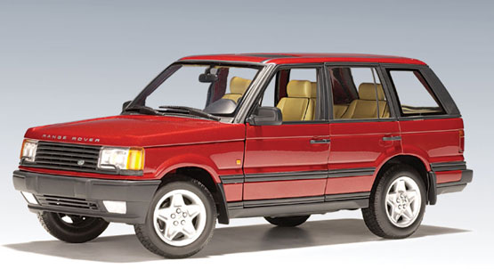 1999 Range Rover Land Rover 4.6 HSE - Metallic Red (AUTOart) 1/18