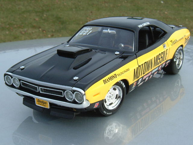 1971 Dodge Challenger Pro Stock - Don Carlton's 'Motown Missle' (MIC) 1/18