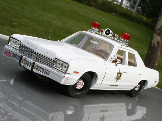 1974 Dodge Monaco Police Car from 'Dukes of Hazzard' (Ertl) 1/18