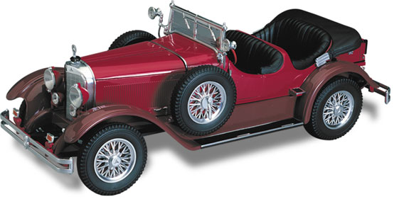 1927 Mercedes Benz 630K Convertible - Red (Ricko Ricko) 1/18