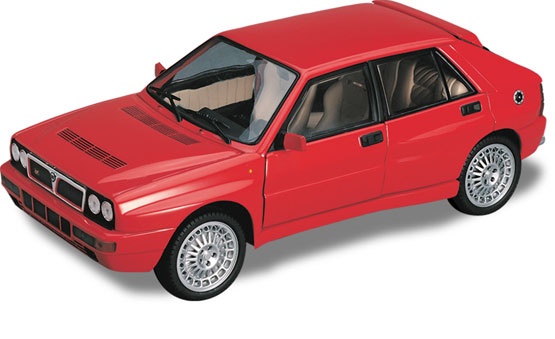 1991 Lancia Delta HF Integrale Evo 2 - Red (Ricko Ricko) 1/18