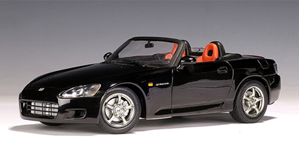 2000 Honda S2000 - Black (AUTOart) 1/18