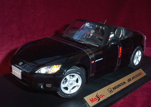 2000 Honda S2000 - Black (Maisto)