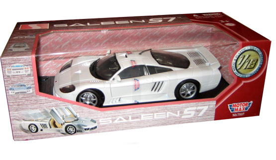 Saleen S7 - White (MotorMax) 1/18