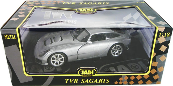 TVR Sagaris - Silver (Jadi) 1/18