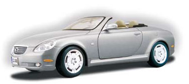 2002 Lexus SC430 - Silver (Maisto) 1/18