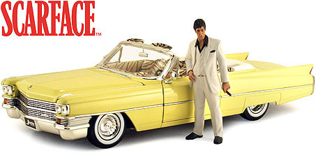 1963 Cadillac Series 62 from 'Scarface' (Jada Toys) 1/18