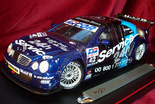 2001 AMG Mercedes-Benz CLK-DTM - Service 24h #42 Darren Turner (Maisto) 1/18