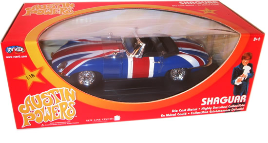 Jaguar E-Type 'Shaguar' from Austin Powers (Ertl) 1/18