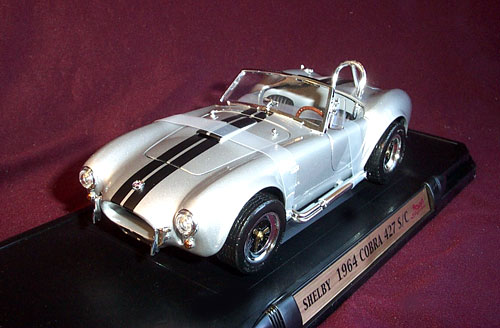 1964 Shelby Cobra 427 S/C - Silver (YatMing) 1/18