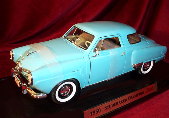 1950 Studebaker Champion - Light Blue (YatMing) 1/18
