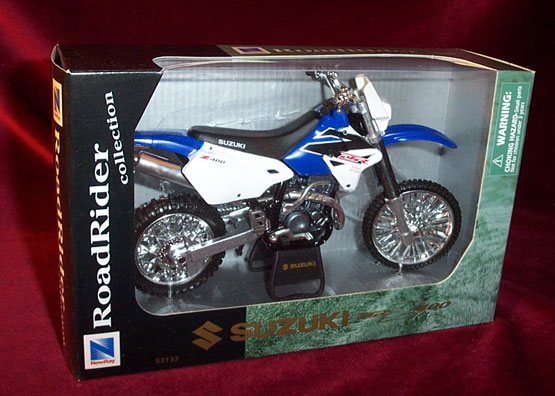 Suzuki DR-Z400 - Blue (New Ray) 1/12