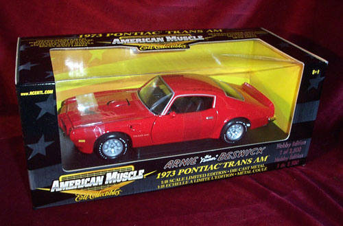 1973 Pontiac Trans Am - Arnie "The Farmer" Beswick (Ertl) 1/18