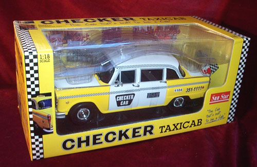 1981 Checker Cab - Atlanta (SunStar) 1/18