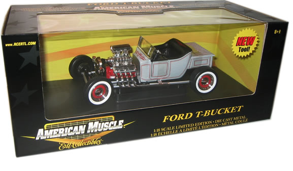 1923 Ford T Bucket - Gray (Ertl) 1/18