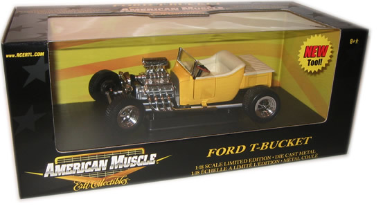 1923 Ford T Bucket - Yellow (Ertl) 1/18