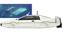 1979 Lotus Esprit Type 79 Submarine - James Bond "The Spy Who Loved Me" (AUTOart) 1/18