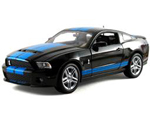 2010 Shelby Mustang GT500 - Black (Shelby Collectibles) 1/18
