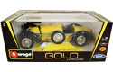 1934 Bugatti Type 59 - Yellow (Bburago) 1/18