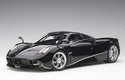 Pagani Huayra (gloss Black & Silver Stripes W/silv (AUTOart) 1/12