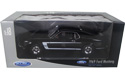 [ 1969 Ford Mustang Boss 302 - Black (Welly) 1/18 ]