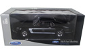 1969 Ford Mustang Boss 302 - Black (Welly) 1/18