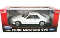 [ 1986 Ford Mustang SVO - White (Welly) 1/18 ]