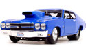 1970 Chevy Chevelle Pro Street - Blue - Limited Edition (Welly) 1/18