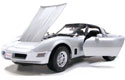 1982 Chevy Corvette Coupe - Silver (Welly) 1/18
