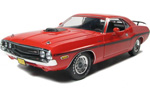 1970 Dodge Challenger R/T - Bright Red (Greenlight Collectibles) 1/18