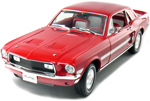 1968 Ford Mustang GT California Special - Red (Greenlight Collectibles) 1/18